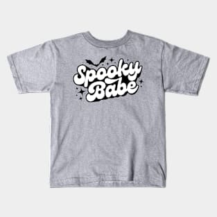 Spooky Babe Funny Halloween Vol.2 Kids T-Shirt